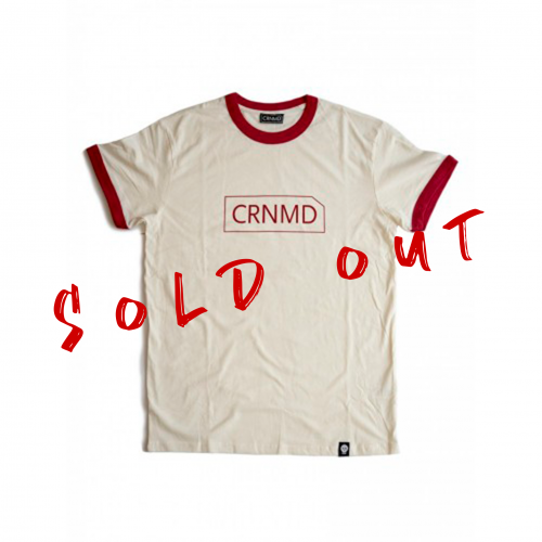 Camiseta CRNMD - Marfil/Rojo